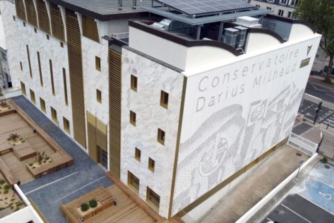 Bâtiment du conservatoire Darius Milhaud d'Antony